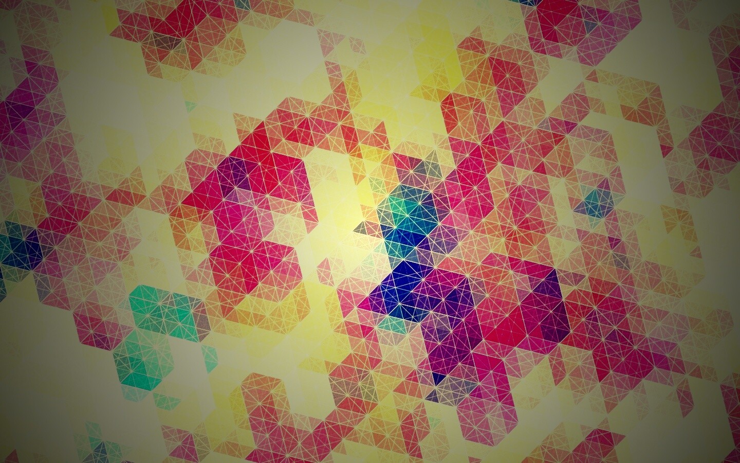 Узор из треугольников обои