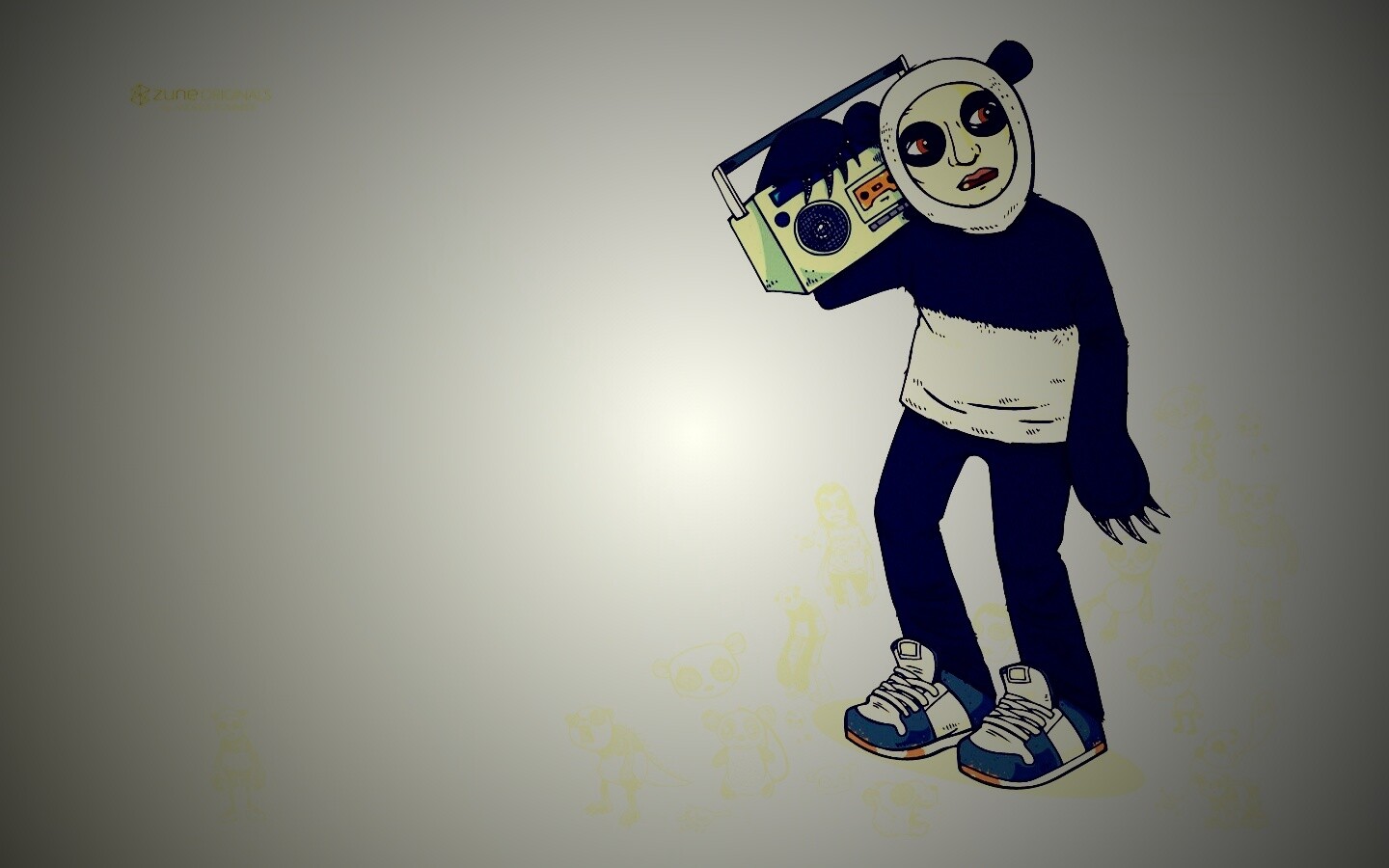 Панда - ньюэйдж обои