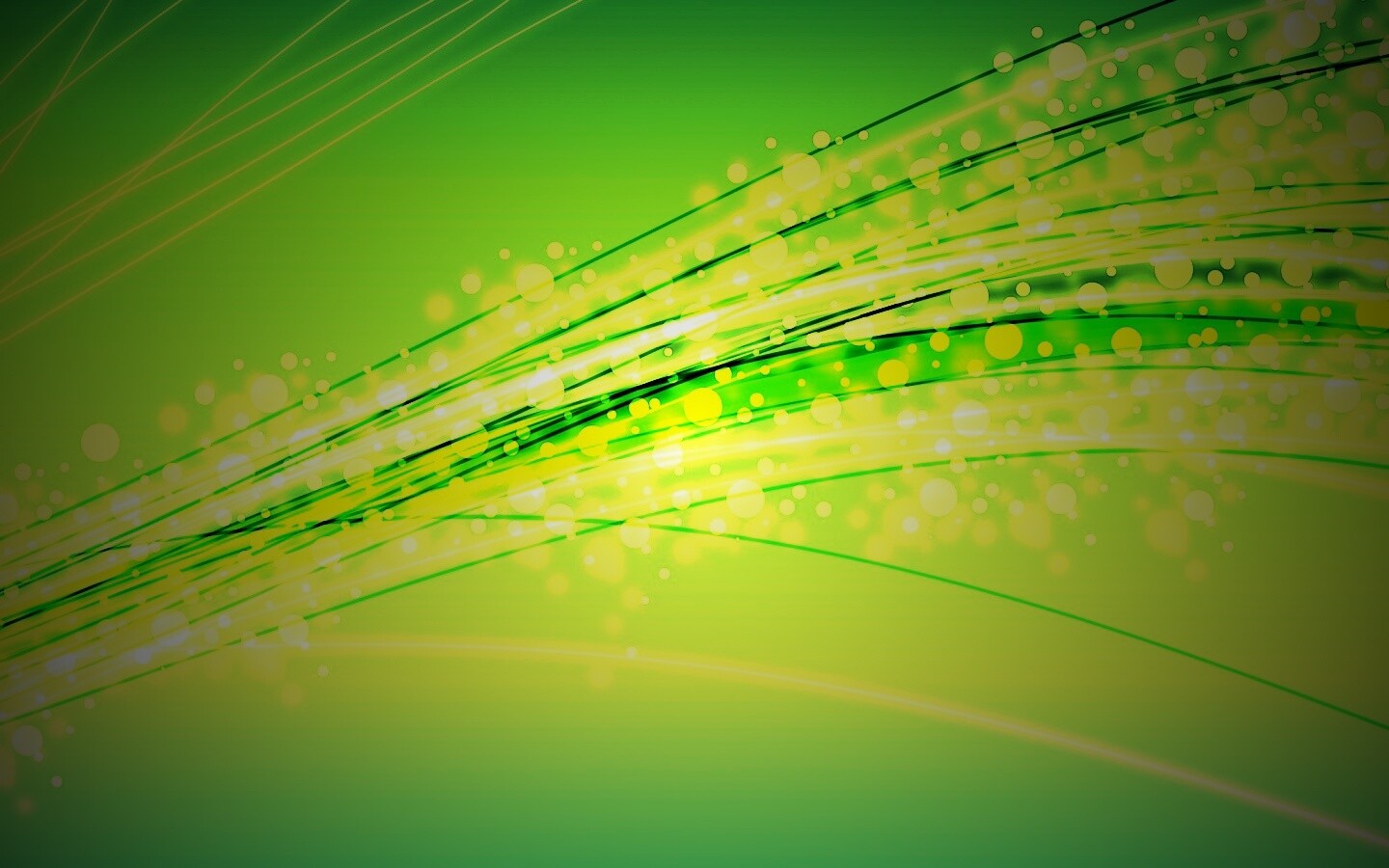 Пучок световых линий обои