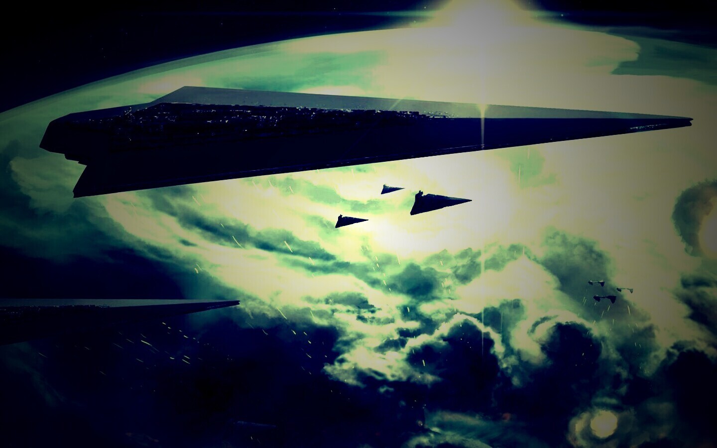 Космические корабли обои