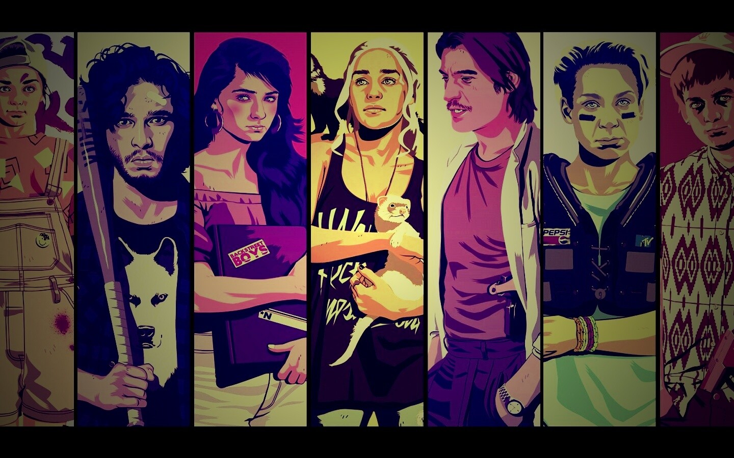 Герои Игры престолов обои