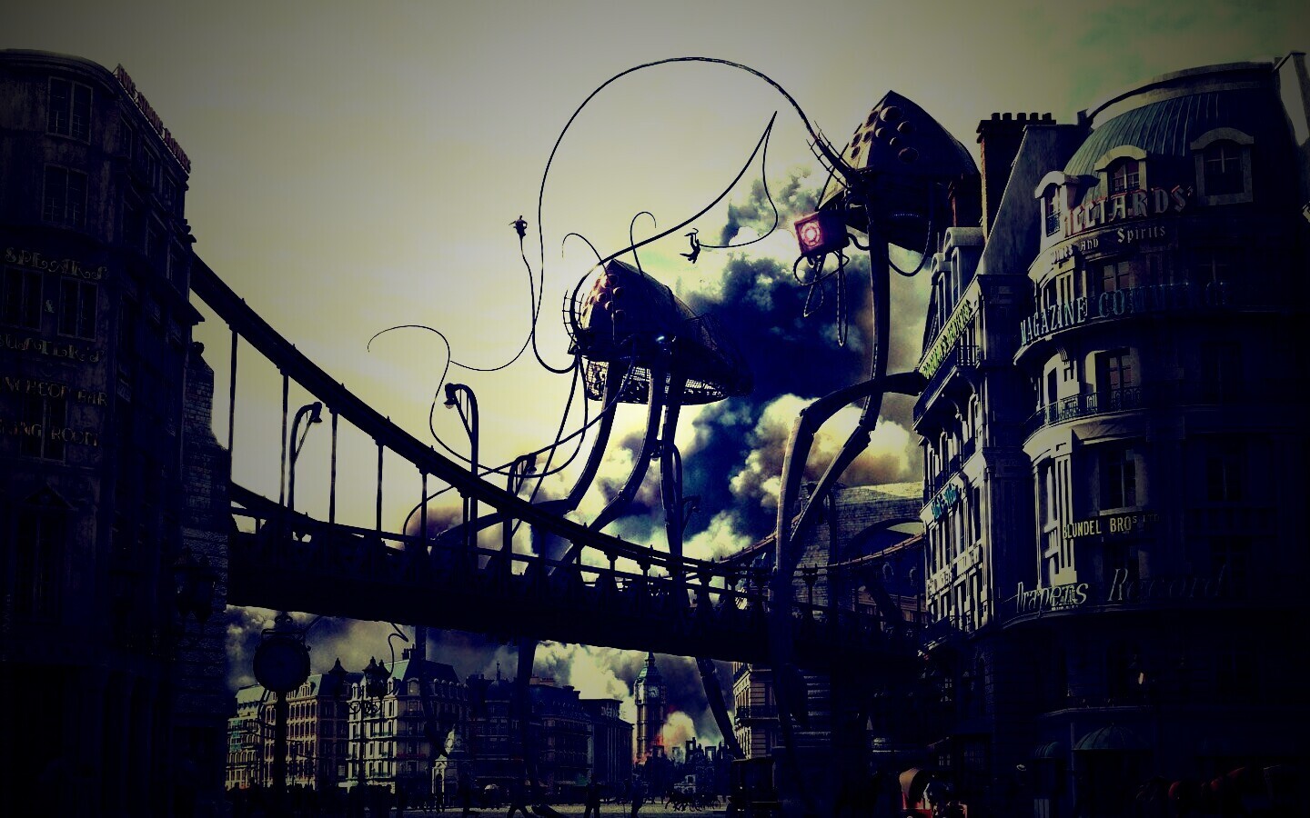 Война миров обои