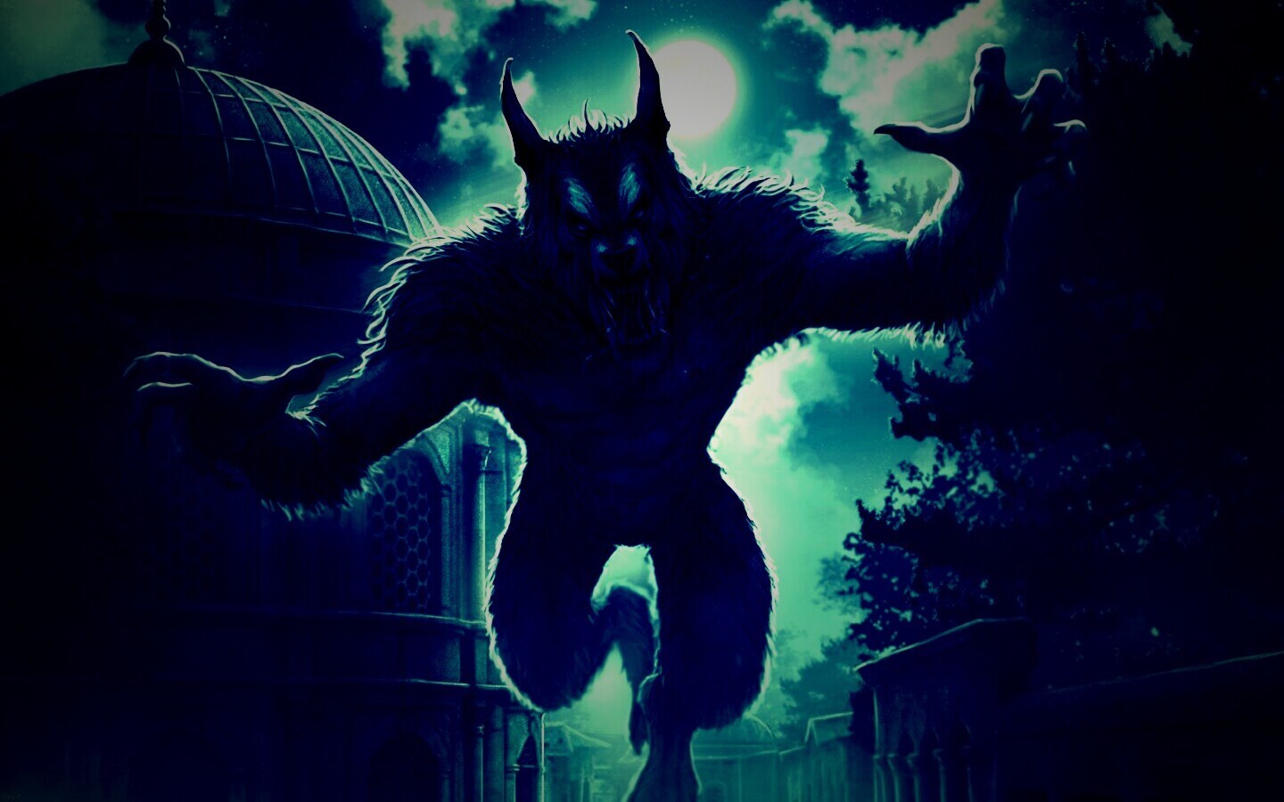 Оборотень обои