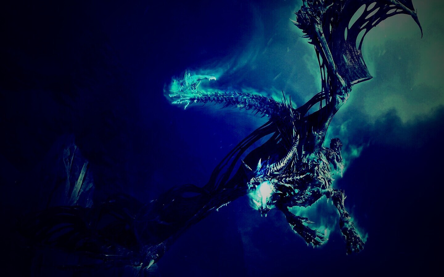Ледяной дракон обои
