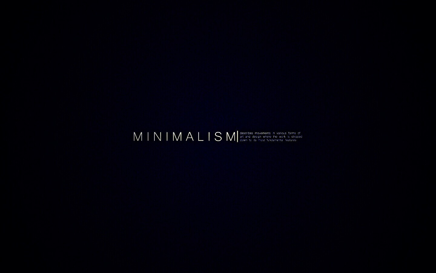 Минимализм обои