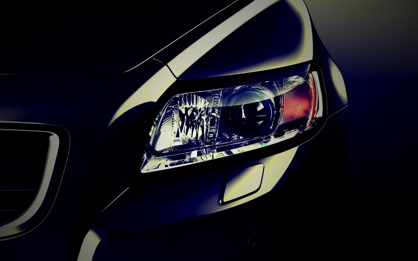 Автомобильная фара обои
