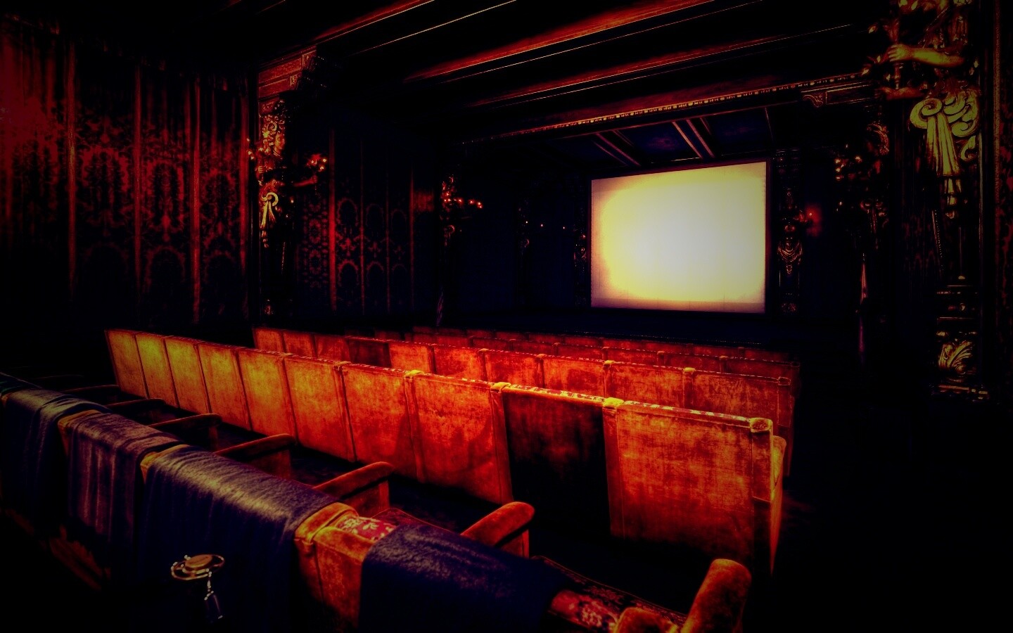 Концертный зал обои