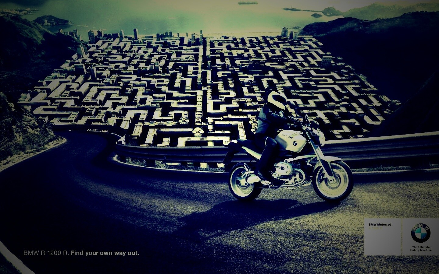 BMW R 1200 R. Найди свой путь наружу. обои
