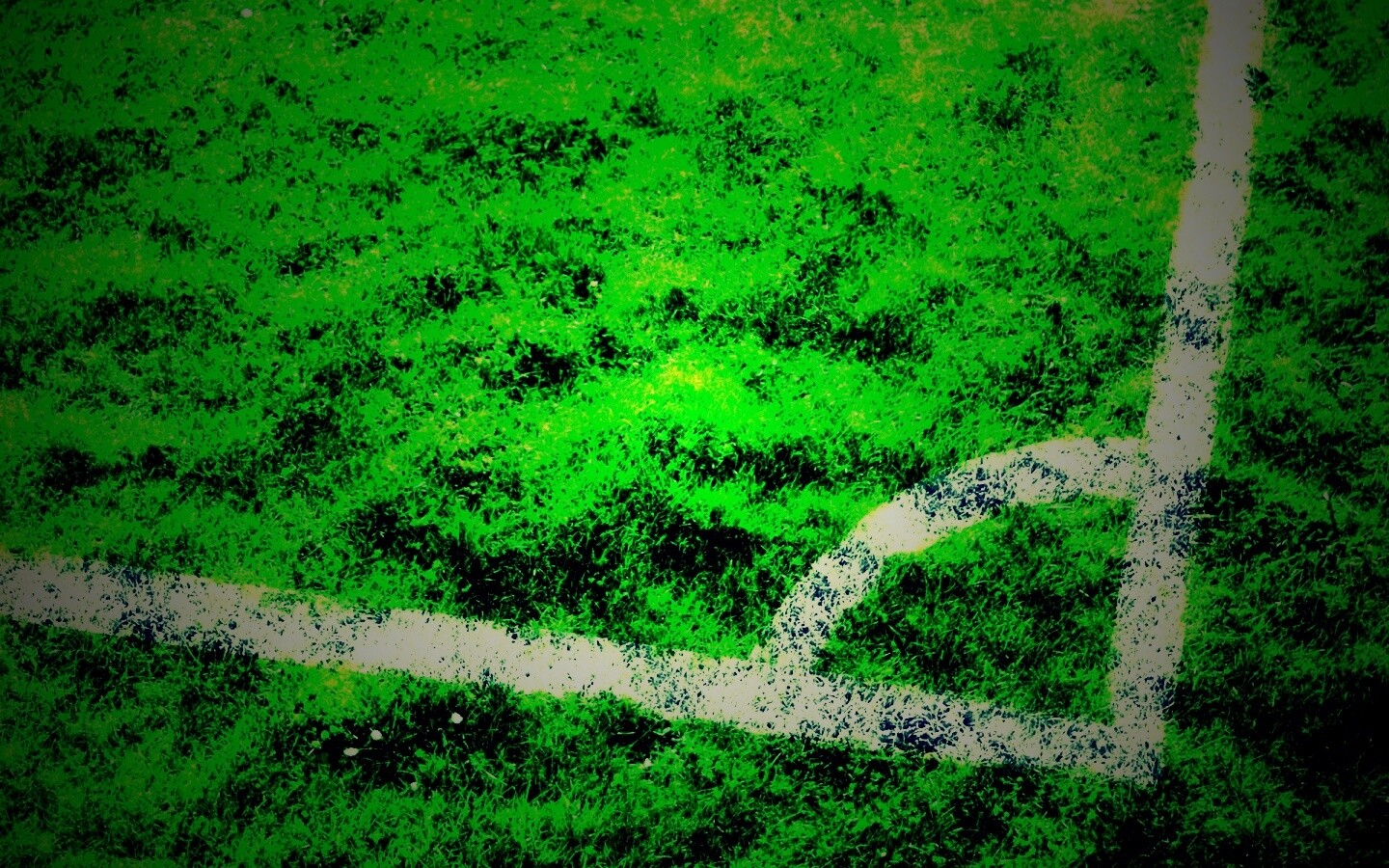 Угол футбольного поля обои