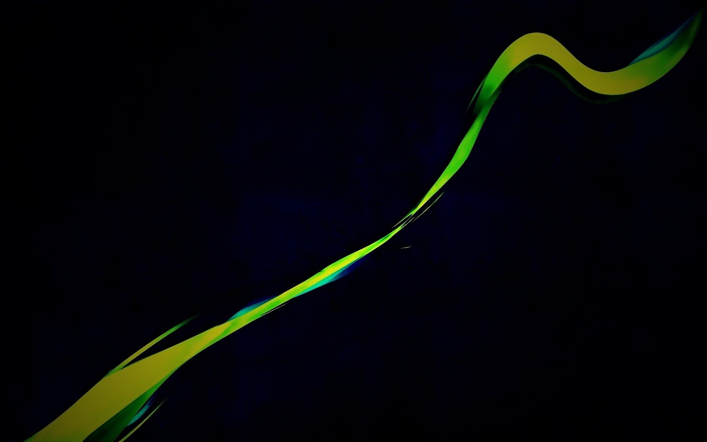 Яркая зеленая линия обои