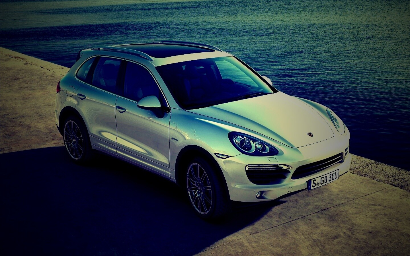 Porsche cayenne обои