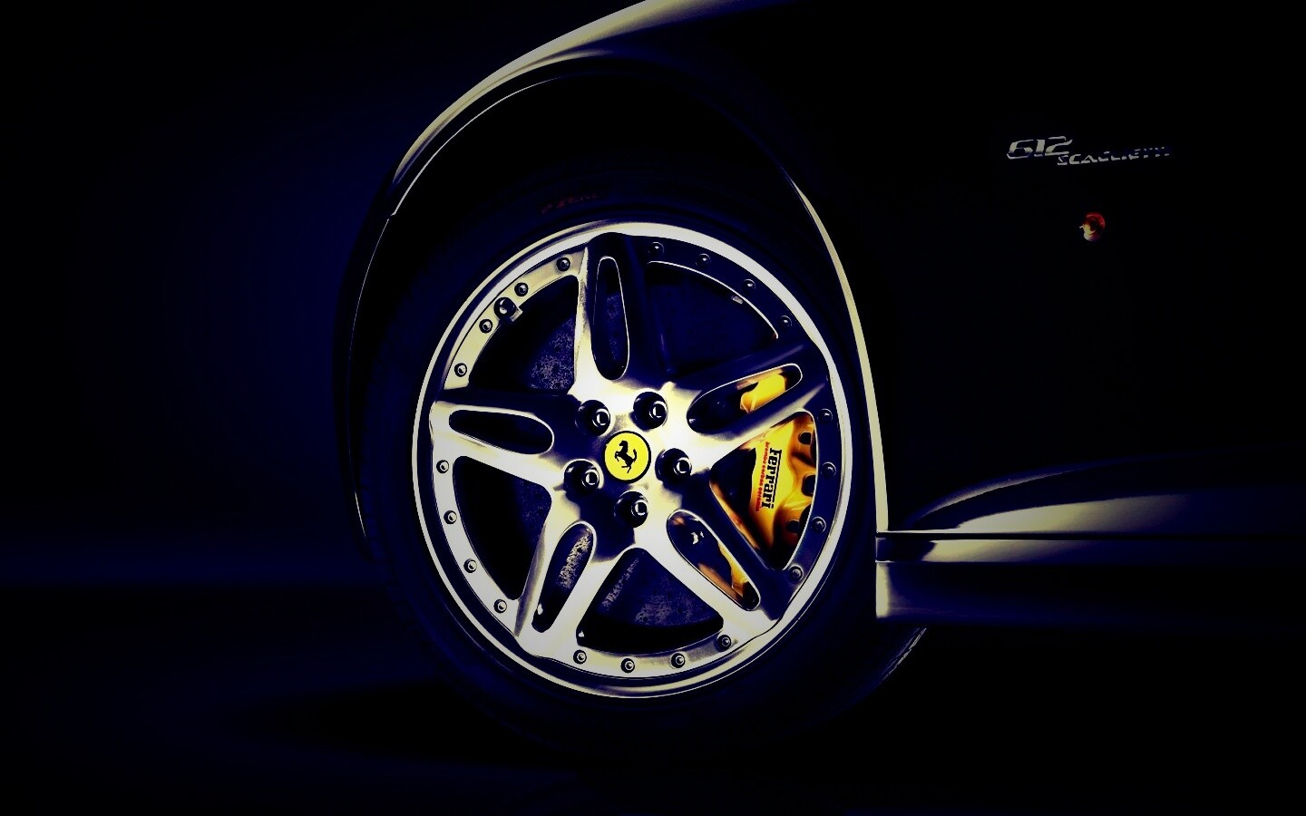 Колесо Scaglietti 612 обои