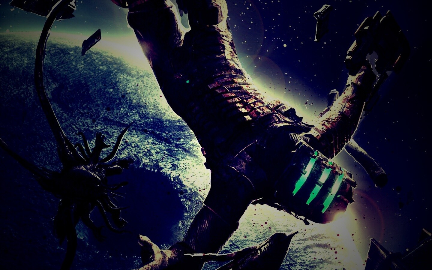 Айзек в космосе обои