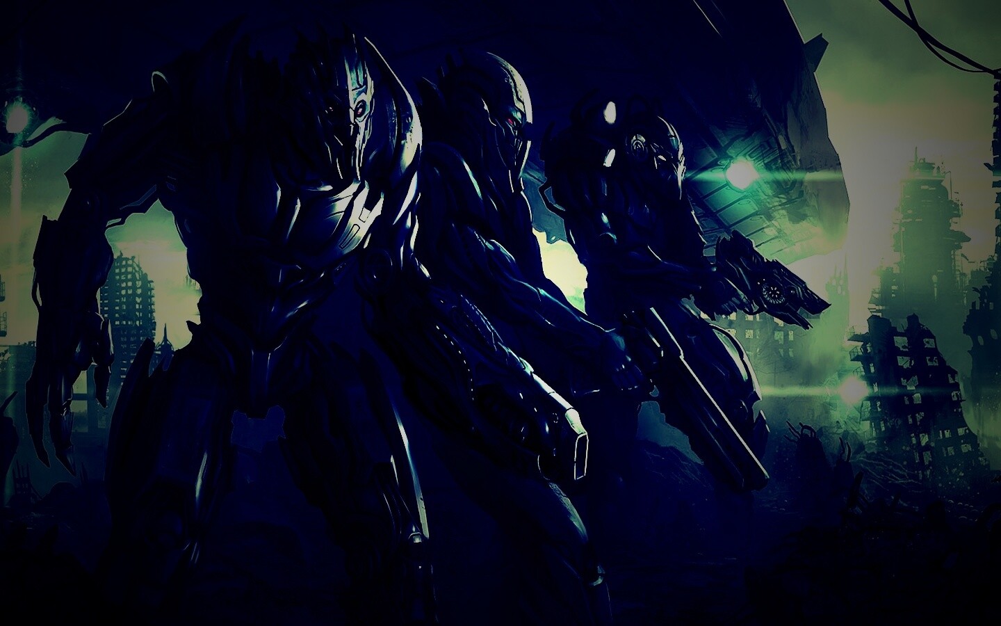 Нападение на землю обои