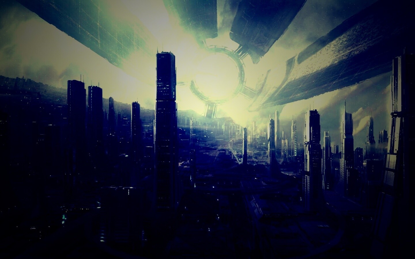 Цитадель из Mass Effect обои