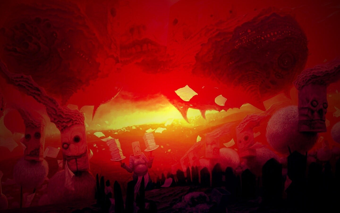 Ночной кошмар обои