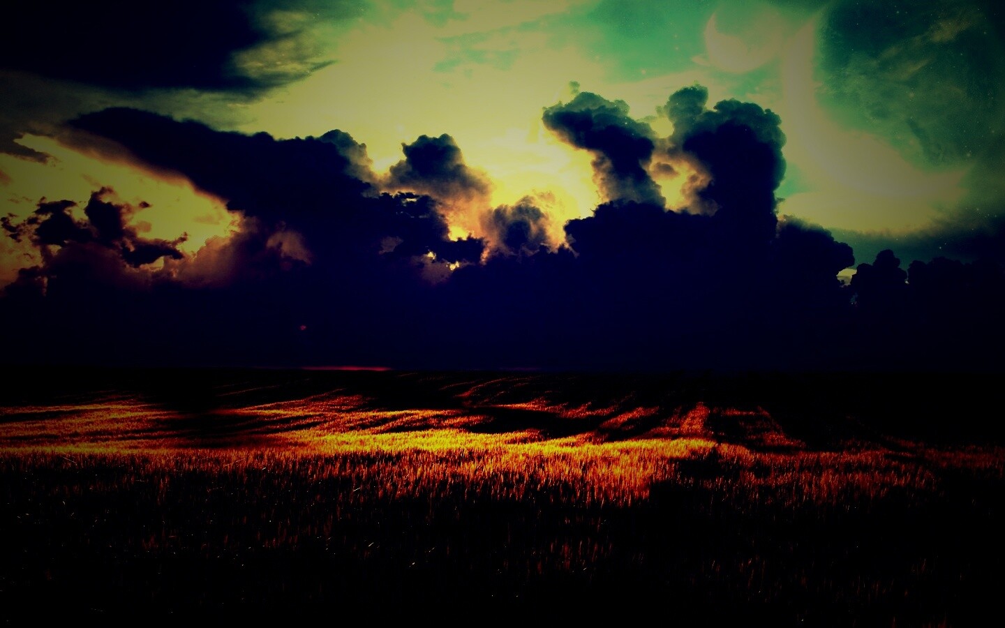 Две планеты обои