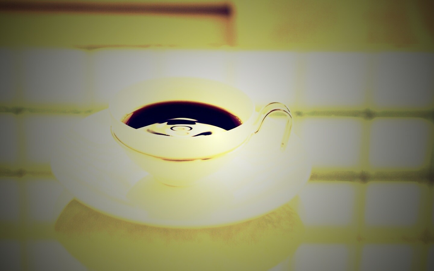 Чашечка кофе обои