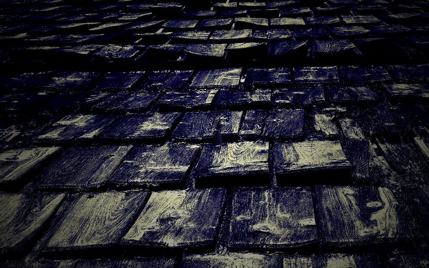 Деревянная крыша обои