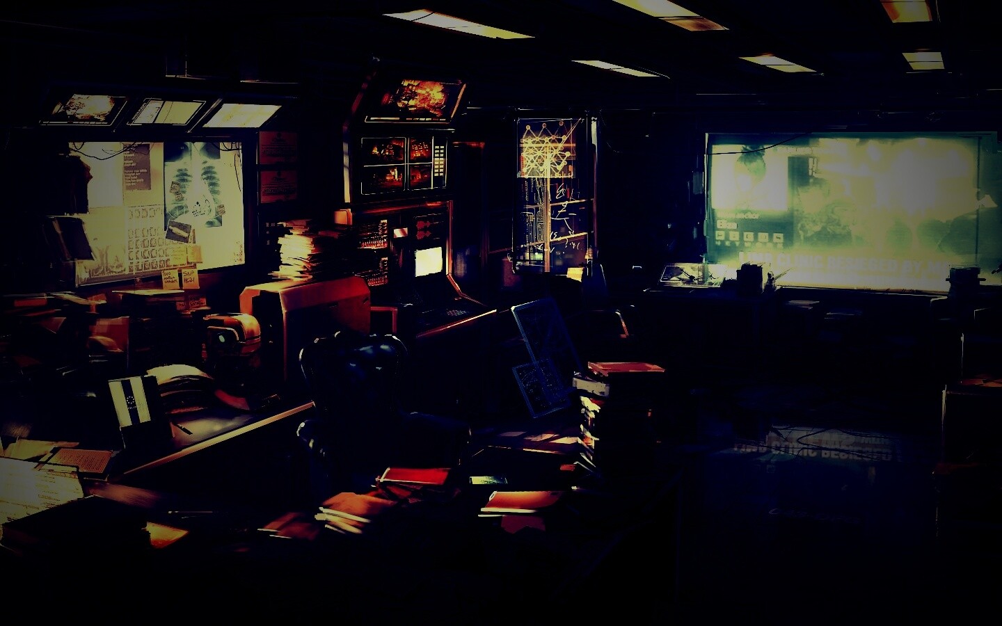 Кабинет обои