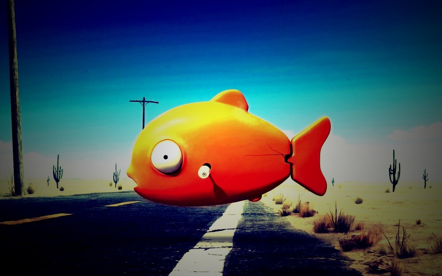 Рыбка из Ранго обои