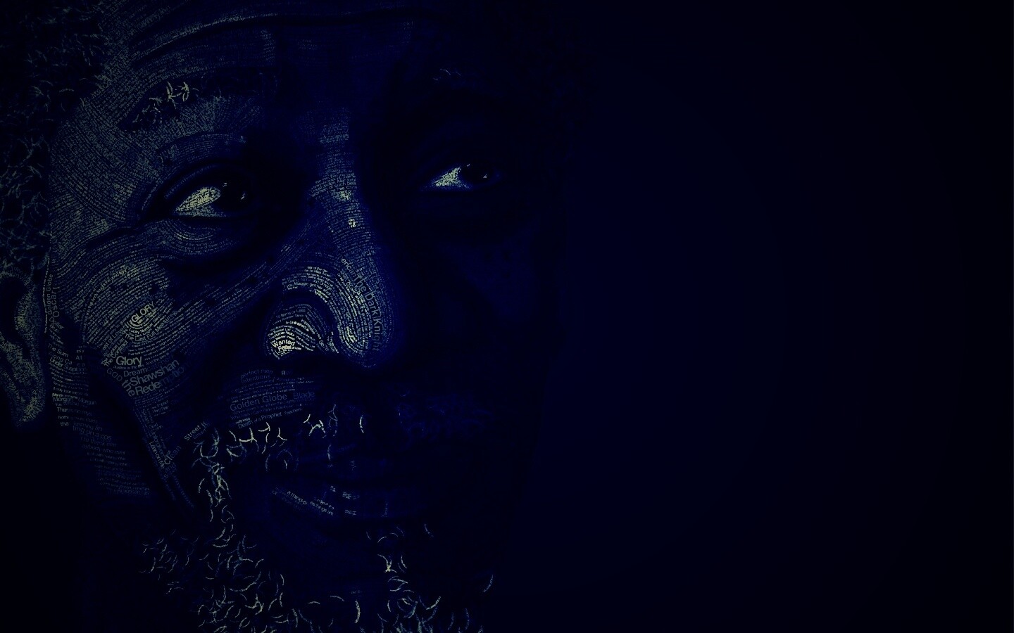 Морган Фриман — текстовый портрет обои