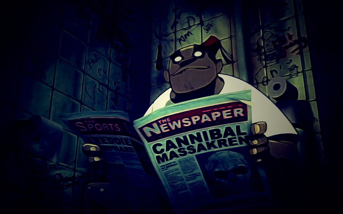 Рассел Хоббс из Gorillaz обои