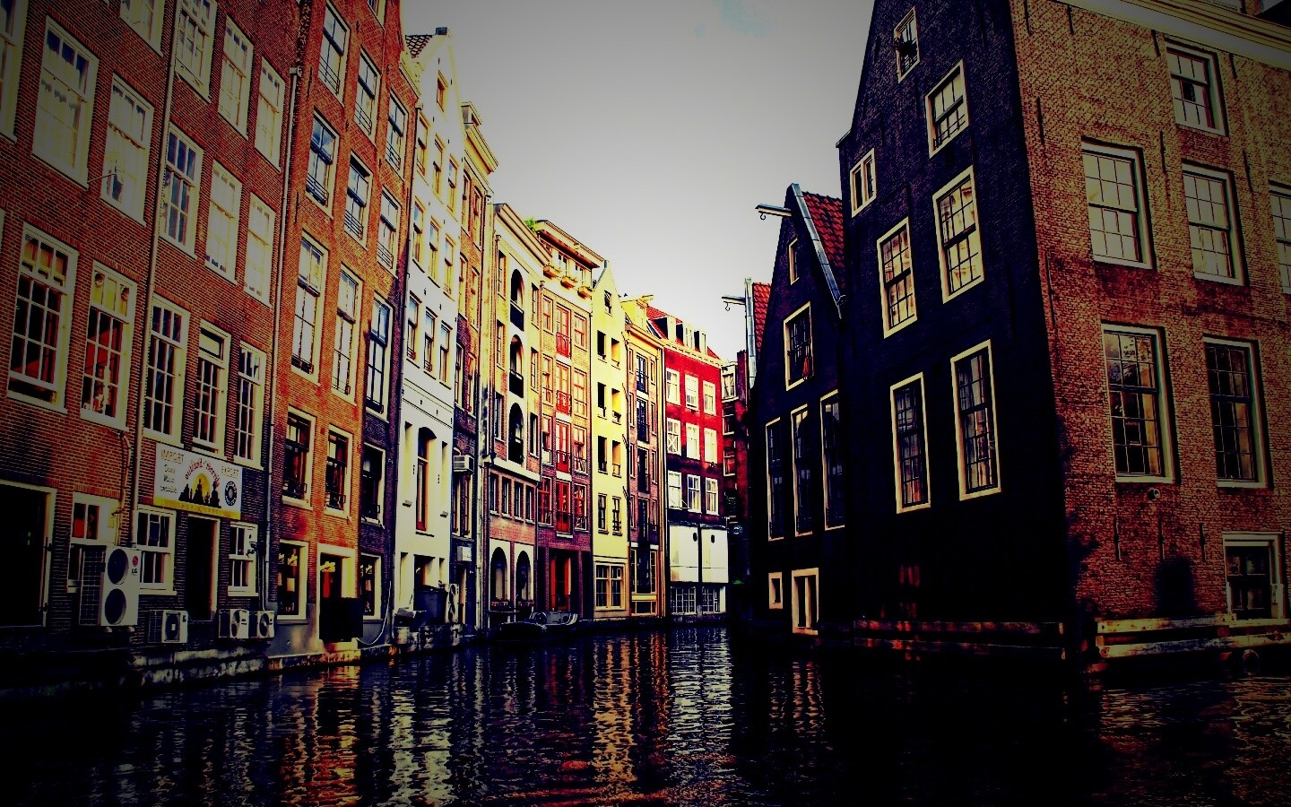 Венецианские каналы в Амстердаме обои