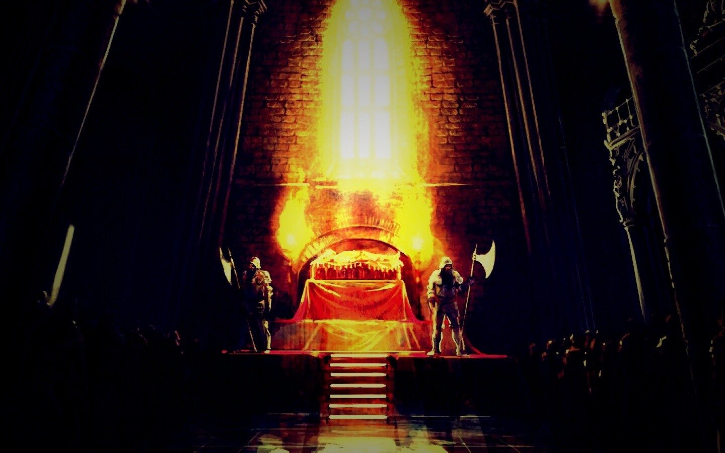 Обитель Ордена Пылающей Розы обои