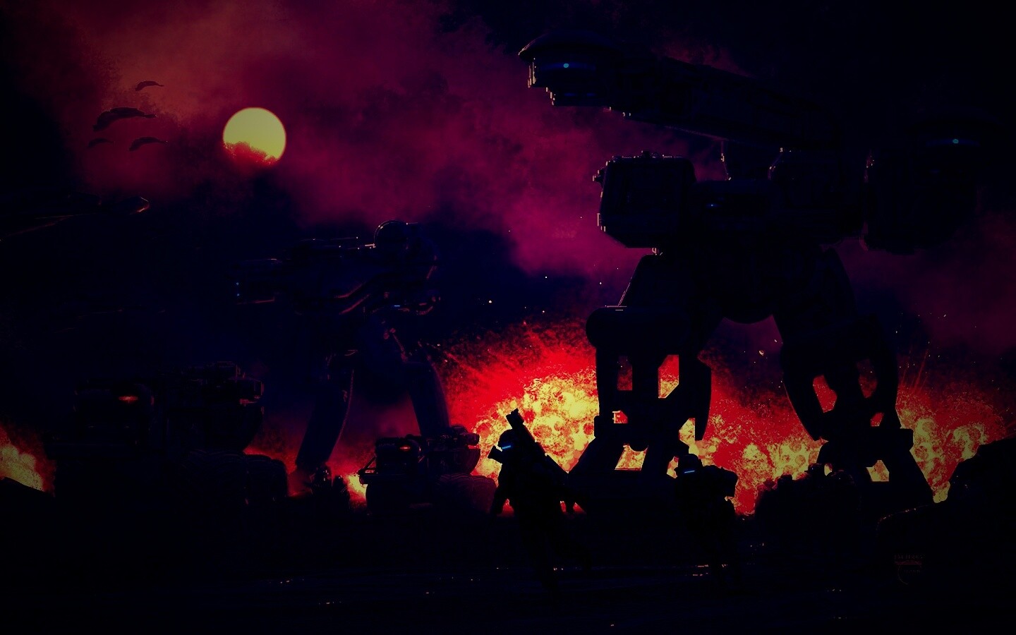 Война будущего обои