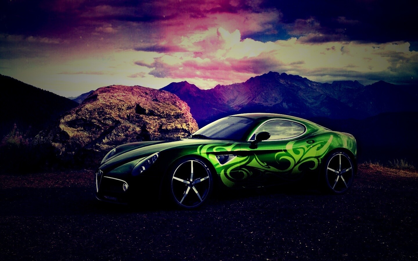 Альфа-ромео обои