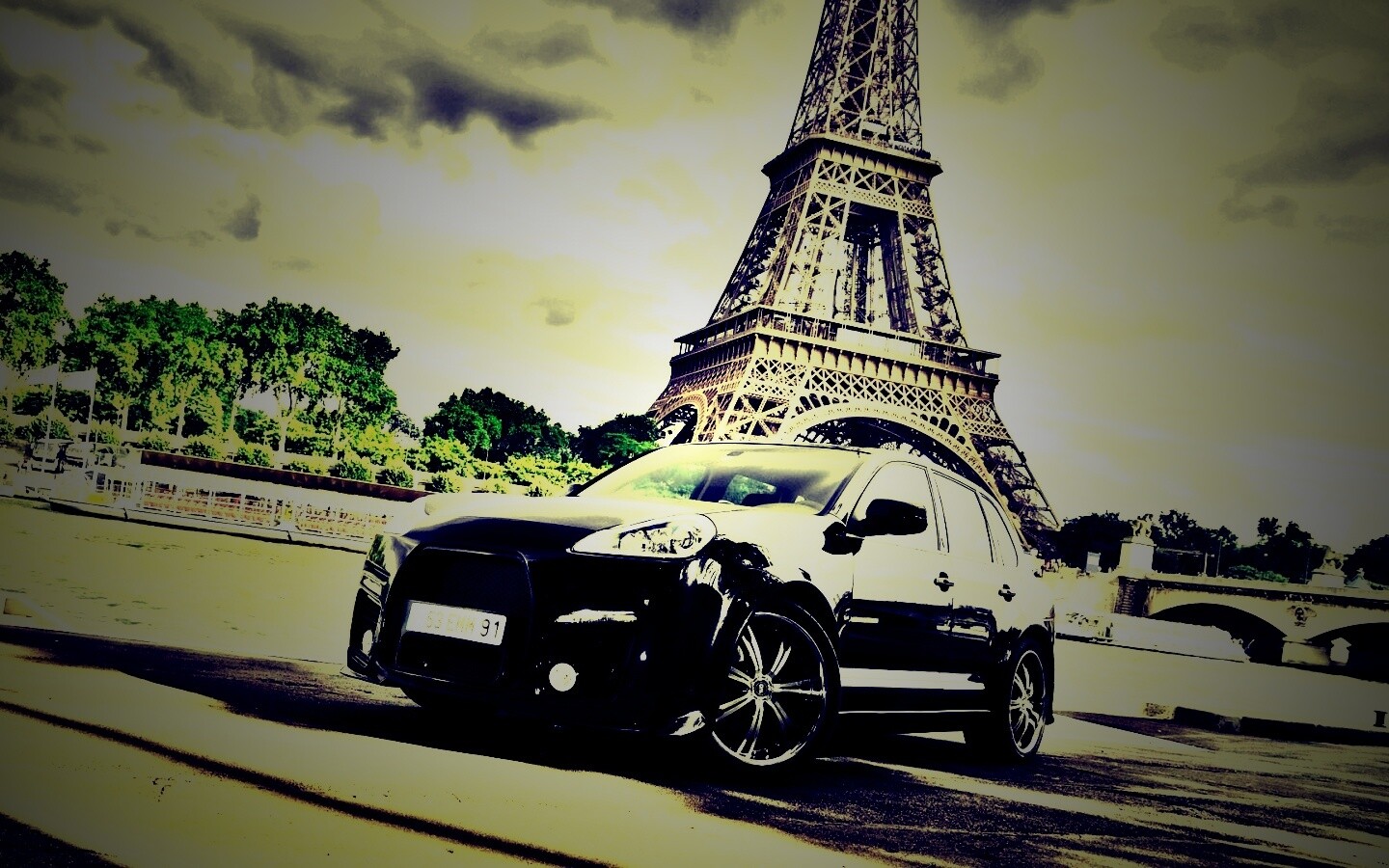 Кроссовер Porsche обои