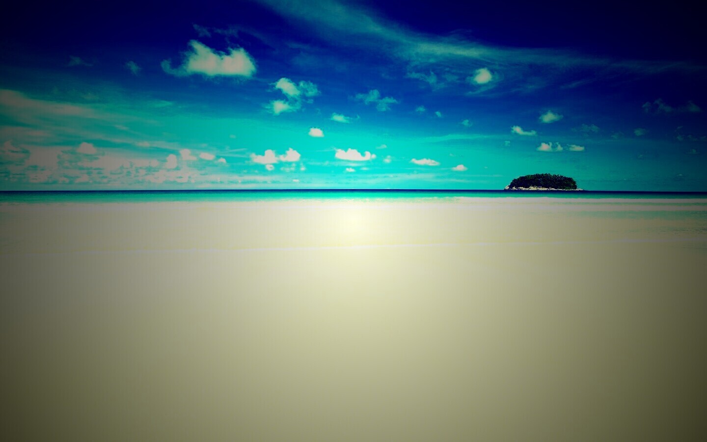 Голубая лагуна обои