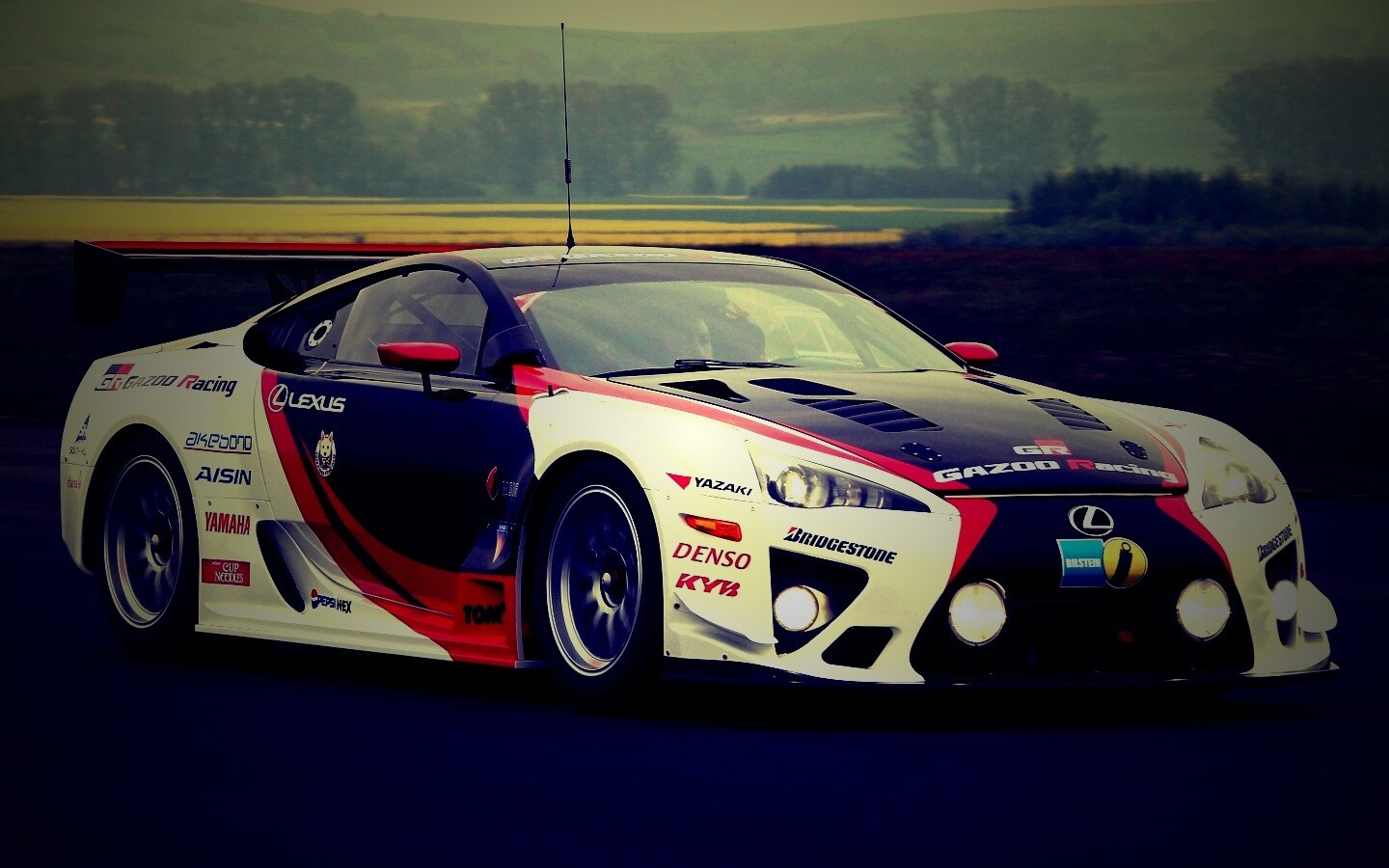 Гоночный Лексус обои