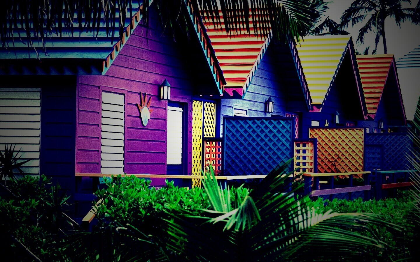 Дома на Багамах обои