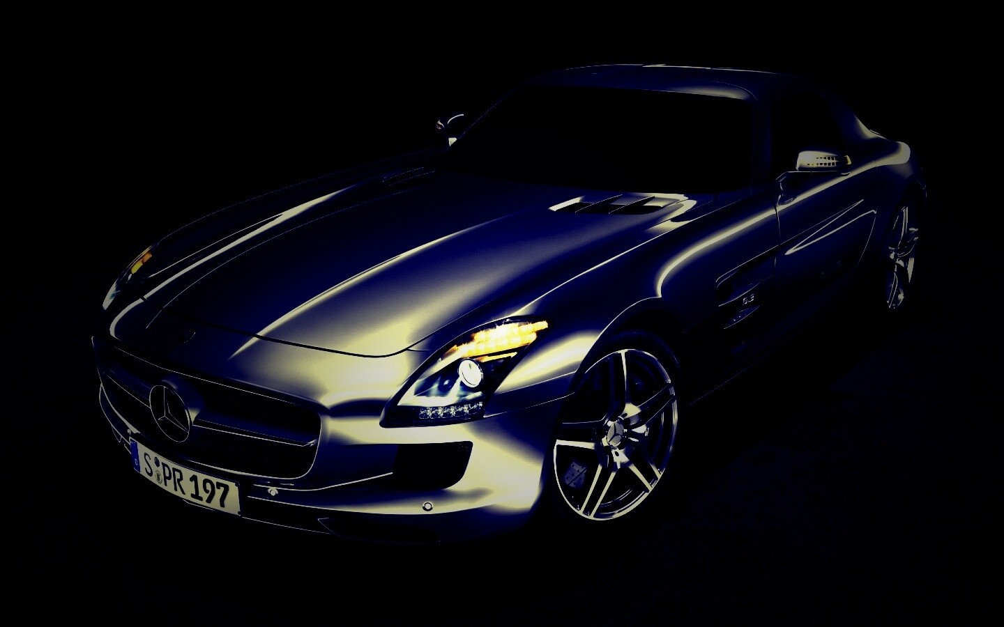 Mercedes SLS обои