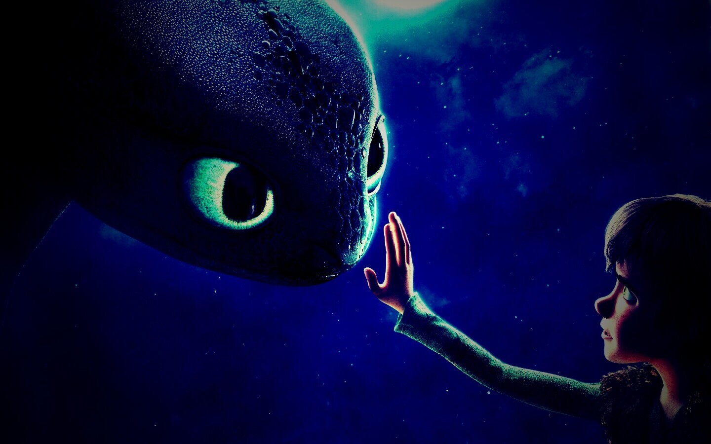 Как приручить дракона обои