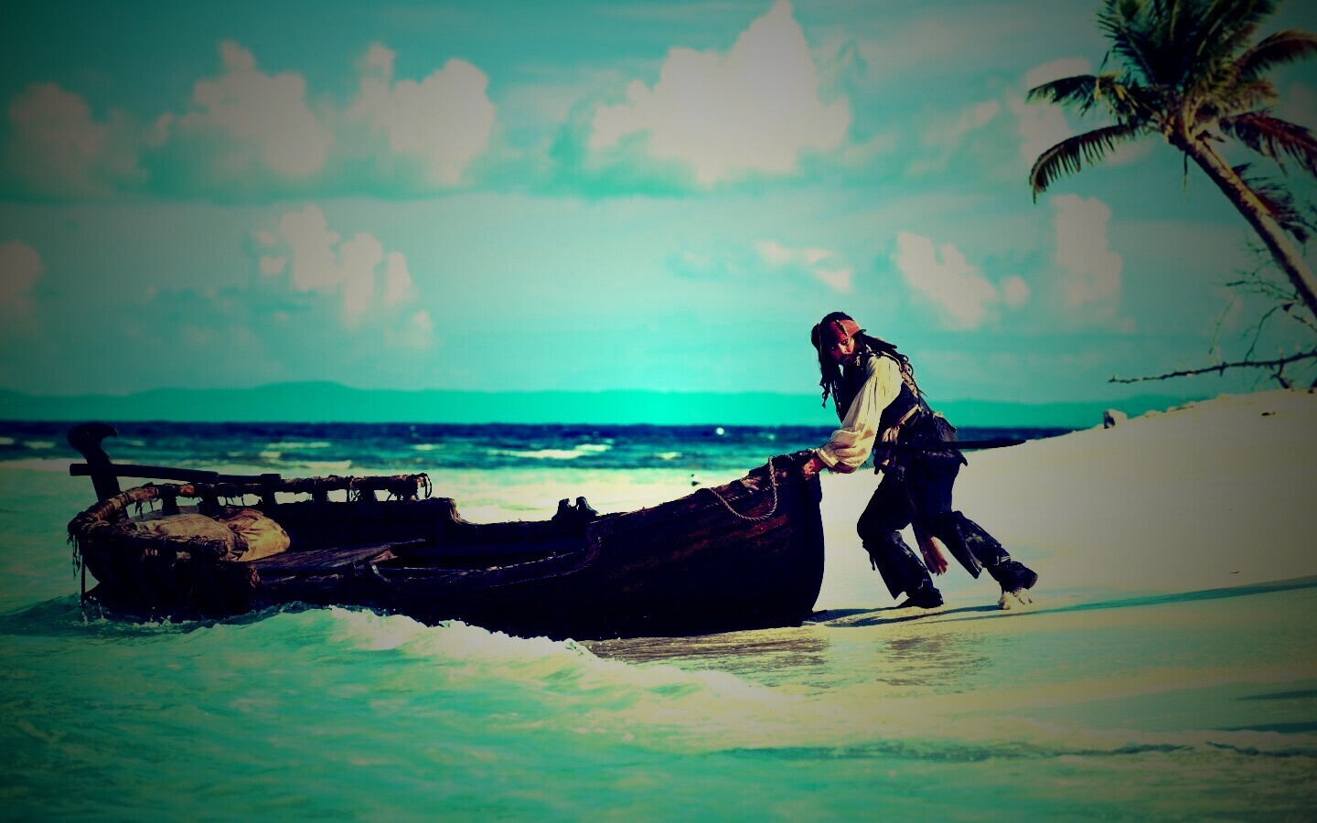 Капитан Джек-Воробей обои