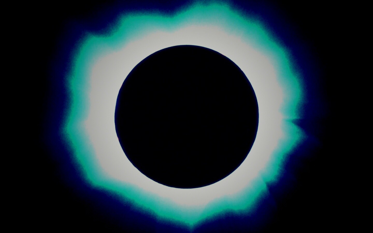 Полное солнечное затмение обои
