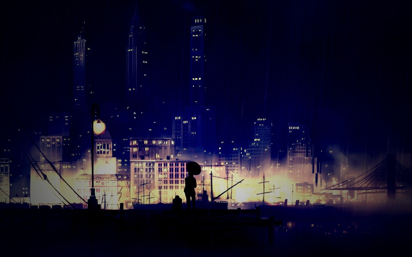 Дядька с зонтиком же обои