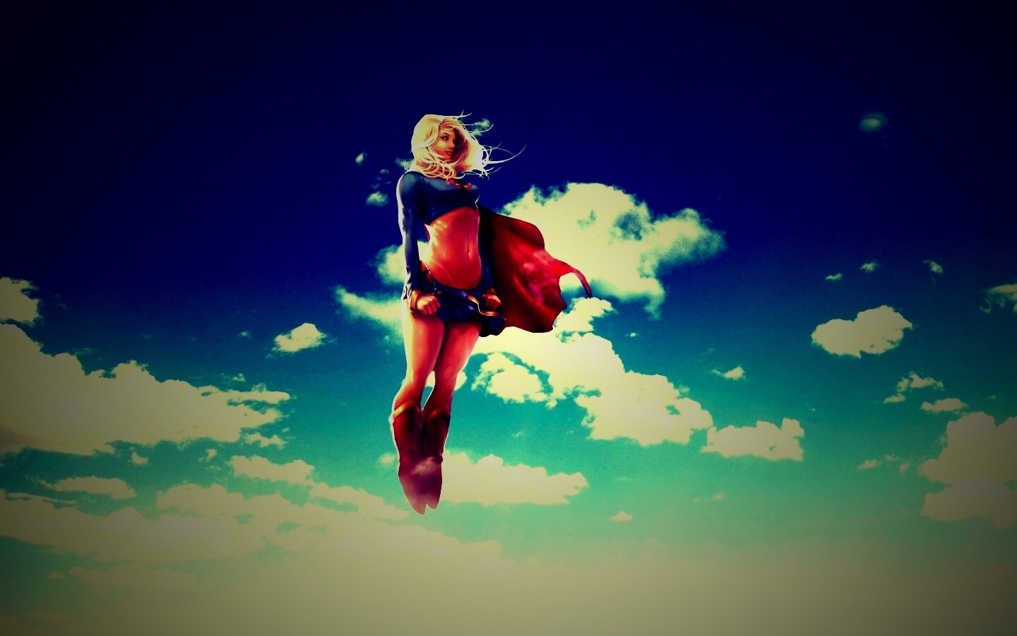 Супердевушка обои