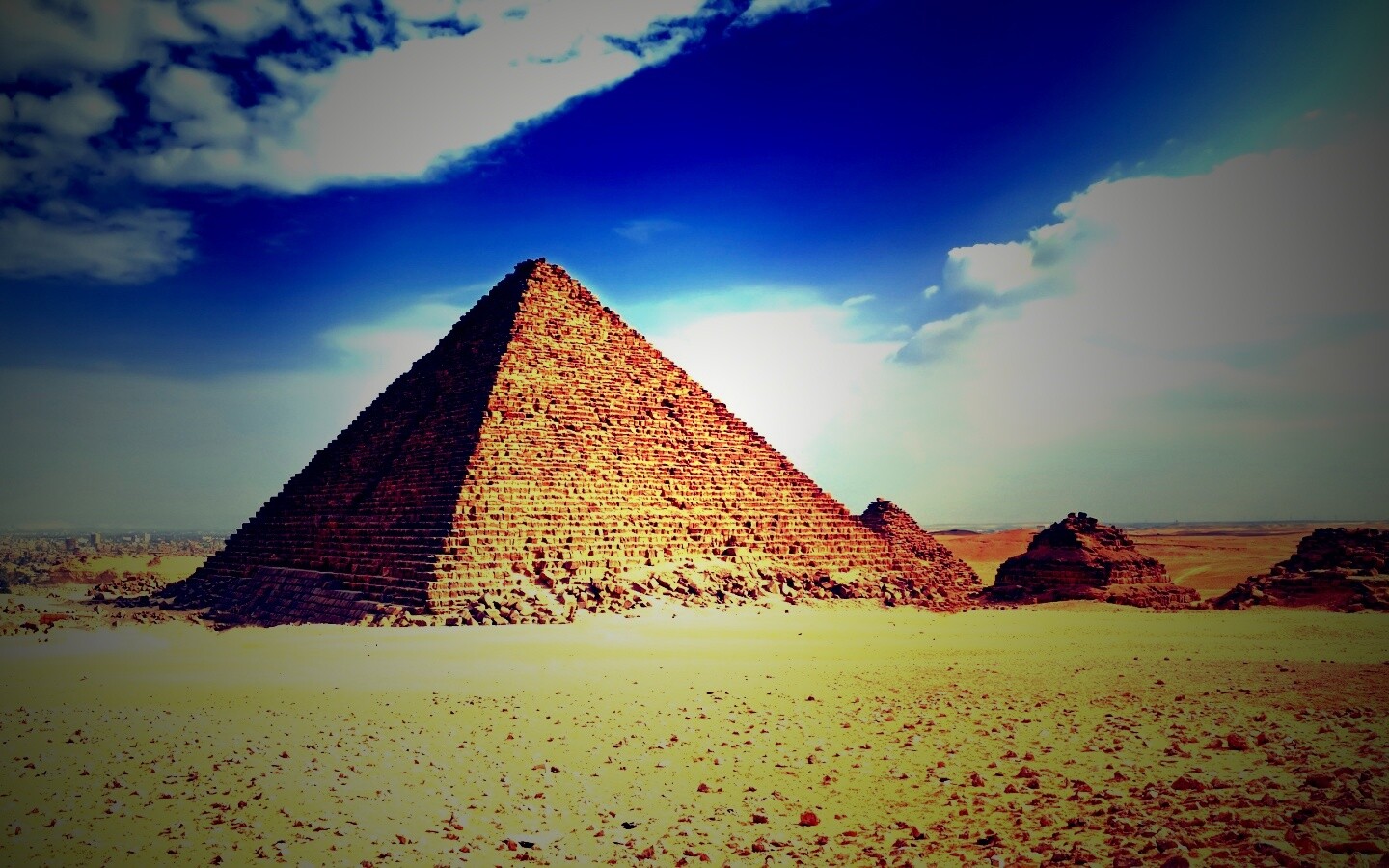 Пирамиды в Египте обои