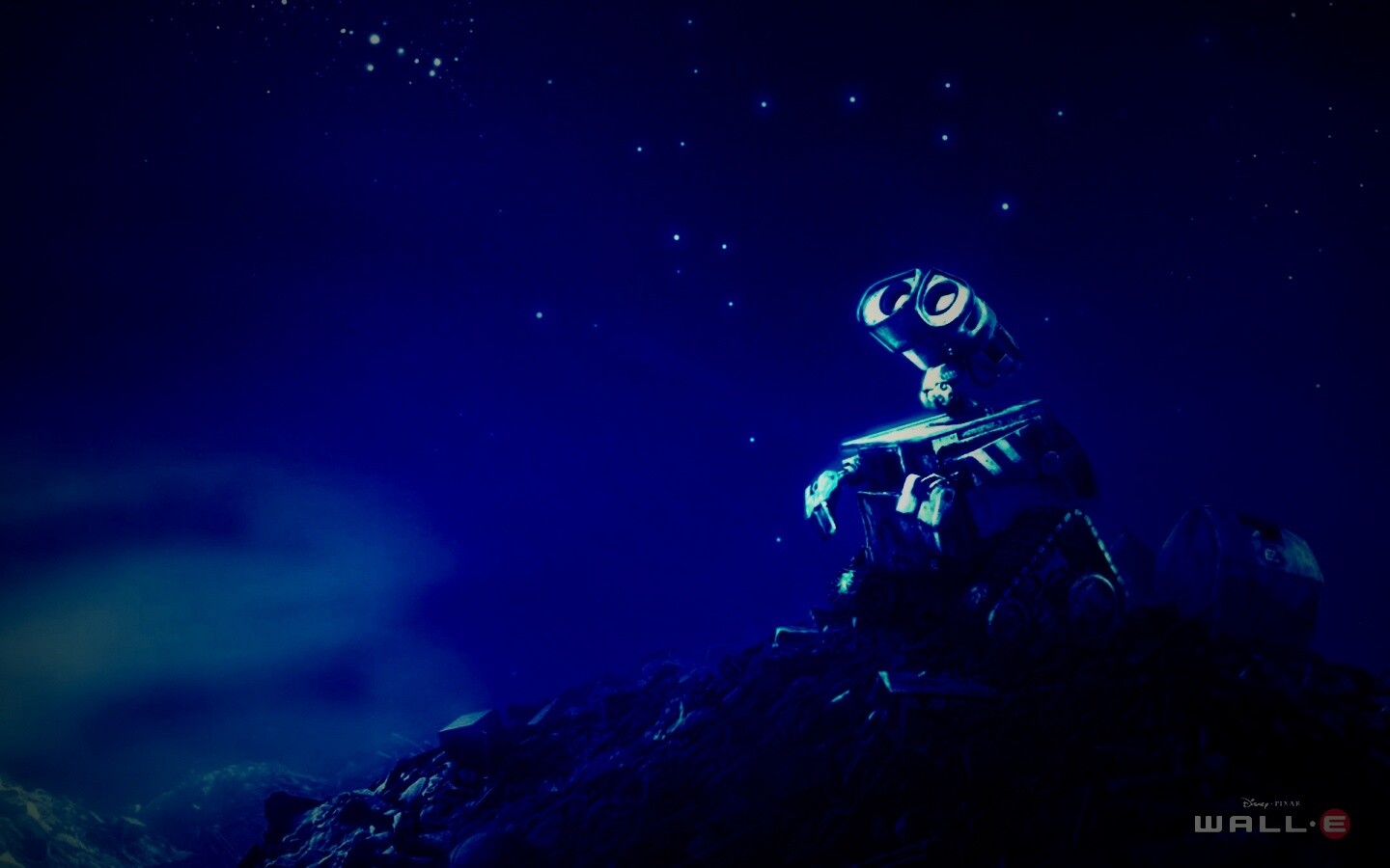 Валли и звезды обои