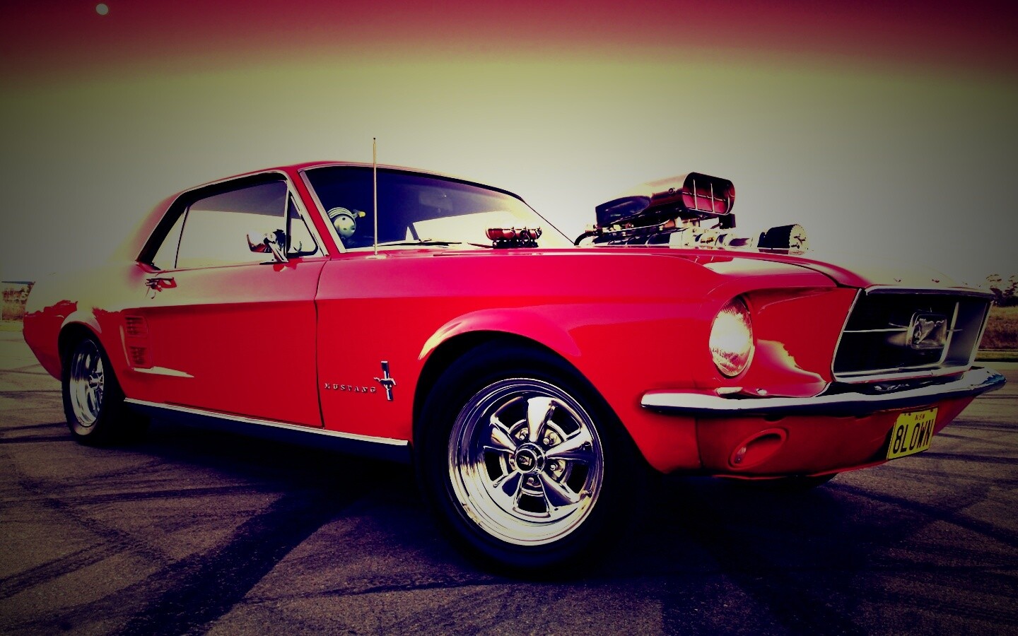 Мускулкар Ford Mustang обои