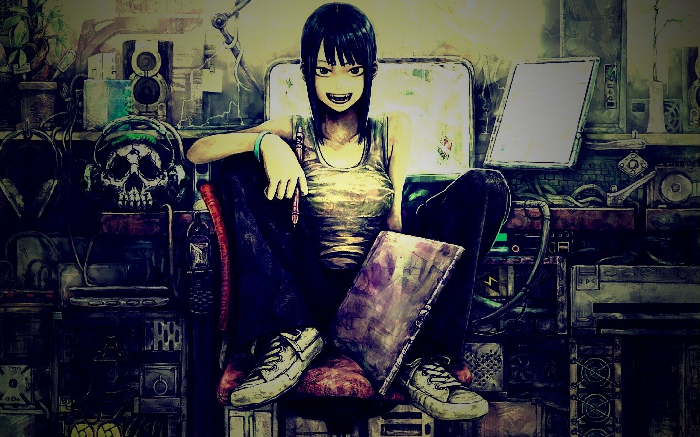 Это её территория обои