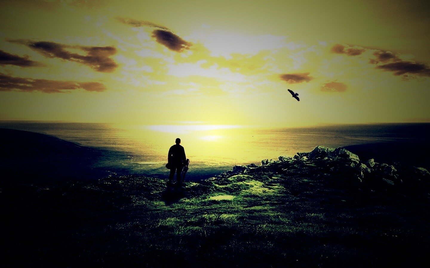 Солдат на краю света обои