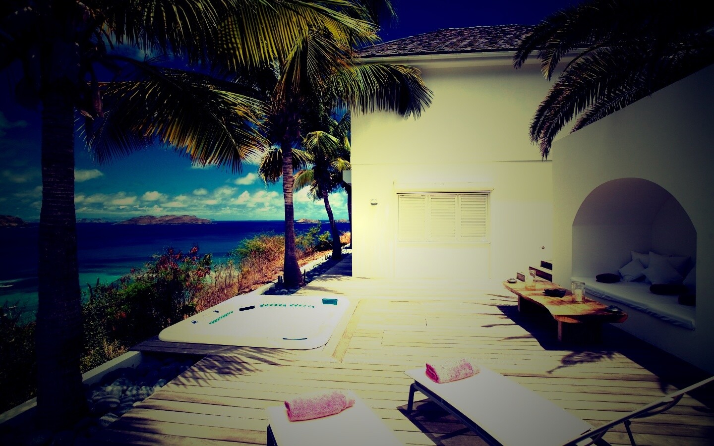 Райский уголок обои