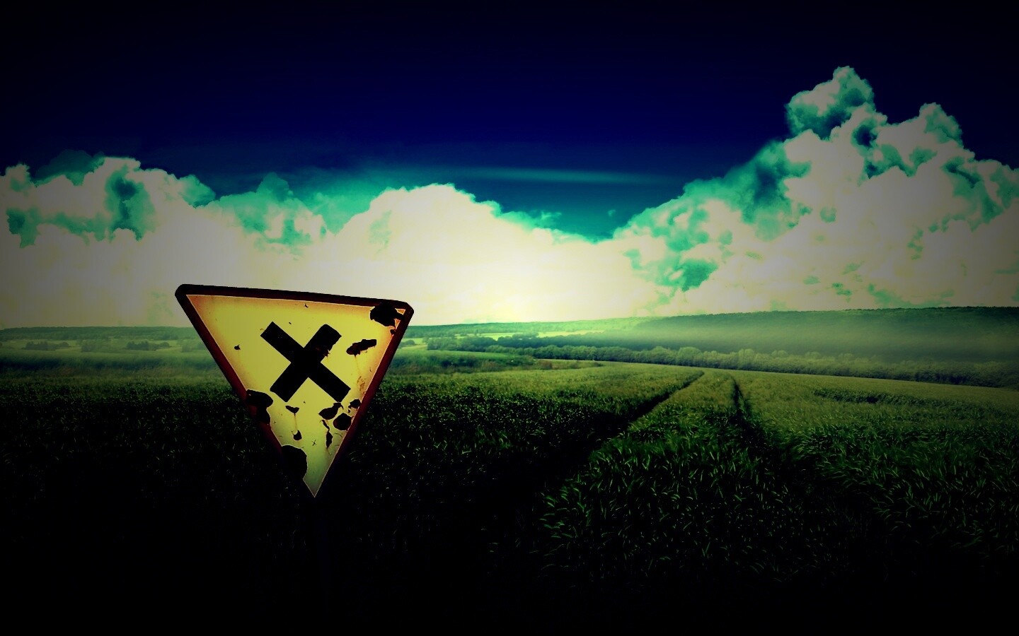 Проход воспрещен обои