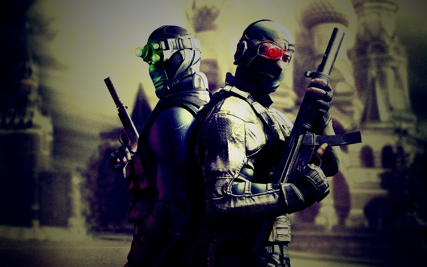 Sam Fisher в Москве обои