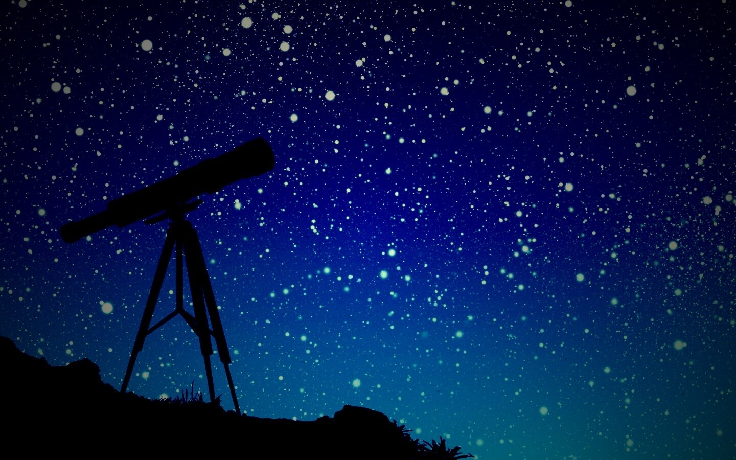 Посмотри в звёздное небо обои